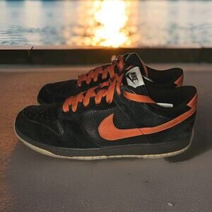 Rare Nike Dunk Low Orange Fog Black 2008 - 330938-081 Size 13 US Mens